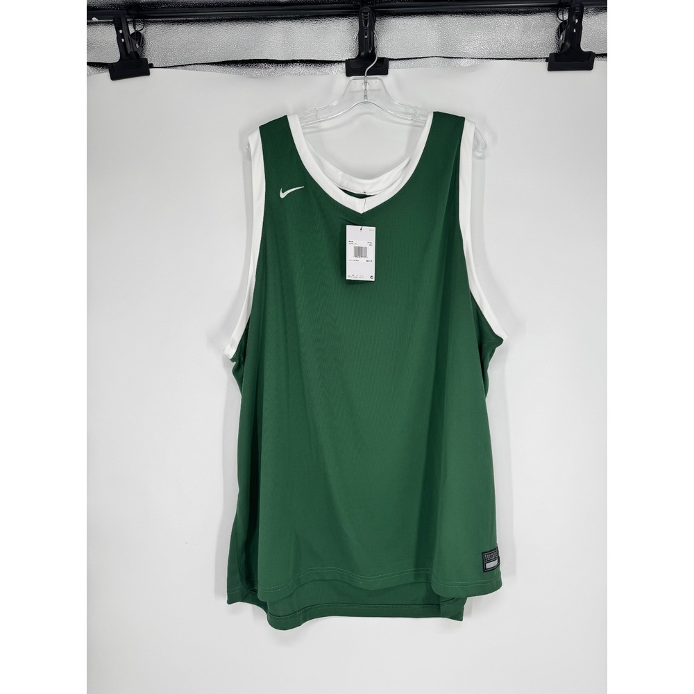 Nike Crossover Basketball Jersey Mens Size 4XL Dri Fit Tank Top DC2322-342 Green